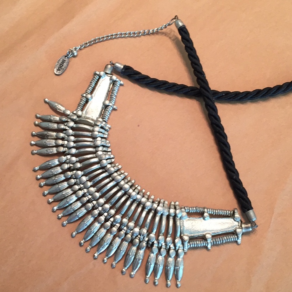 MADE IN INDIA Silver Statement Festival Necklace